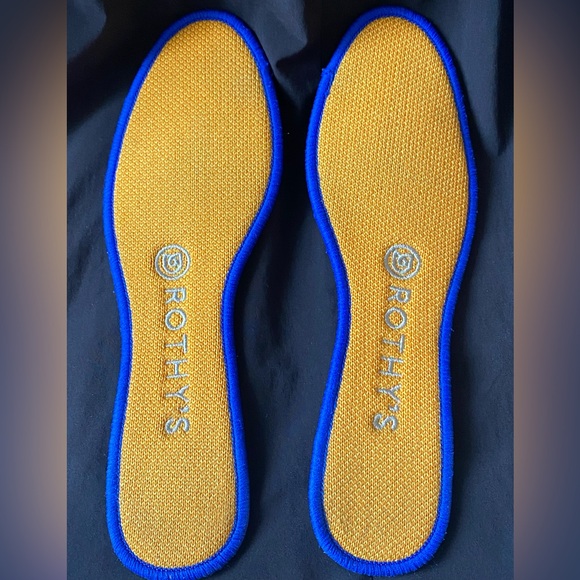 Rothys Lemon Drop 6.5 Retired Color Lemonade Flats Slip On Washable Yellow Pink - Picture 9 of 9
